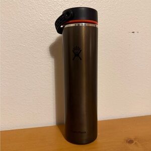Hydro Flask Metallic Brown Bottle with Black Lid